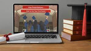 What is the structure of a viva presentation?