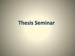 "Unveiling the Significance: Navigating the PhD Thesis Seminar with Confidence"