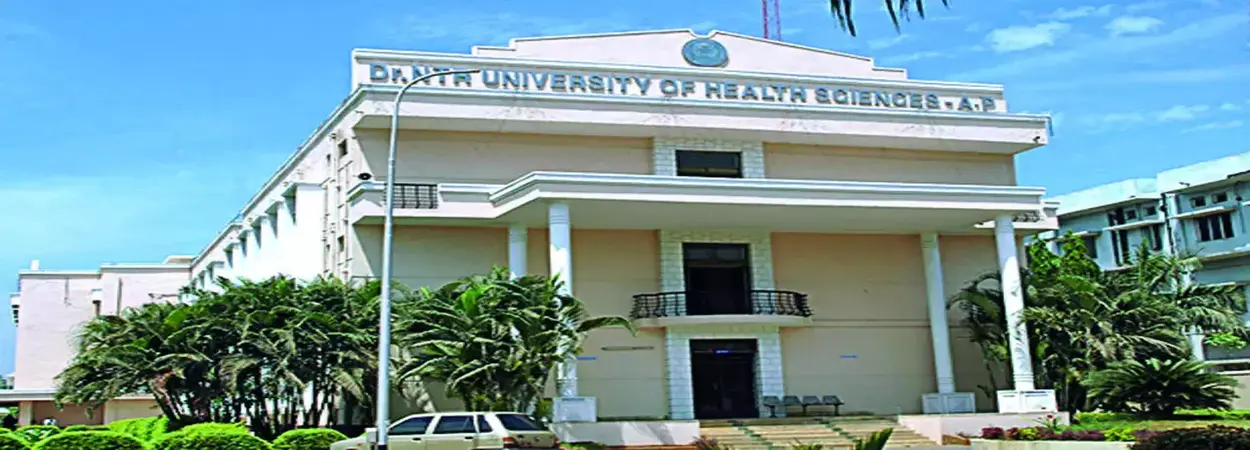 Ph.D. From Dr. N.T.R. University of Health Sciences