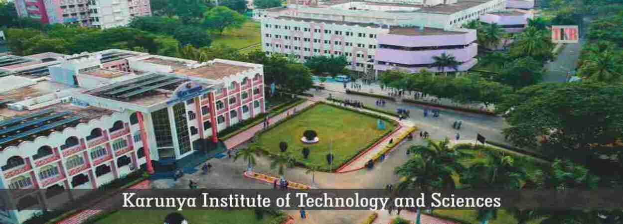 Ph.D. From Karunya Institute of Technology and Sciences, Tamil Nadu