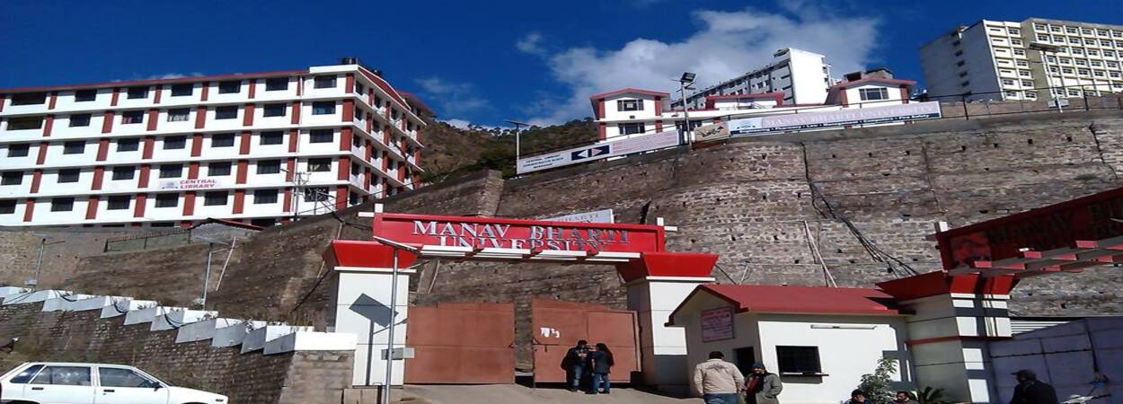 Ph.D. From Manav Bharti University, Himachal Pradesh,