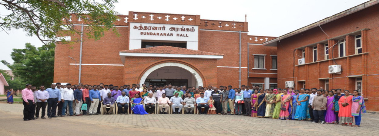 Ph.D. From Manonmaniam Sundarnar University, Tamil Nadu