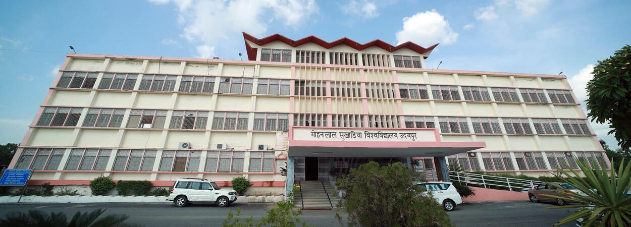 Ph.D. From Mohanlal Sukhadia University, Rajasthan