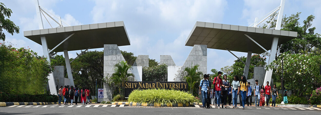 Ph.D. From Shiv Nadar University