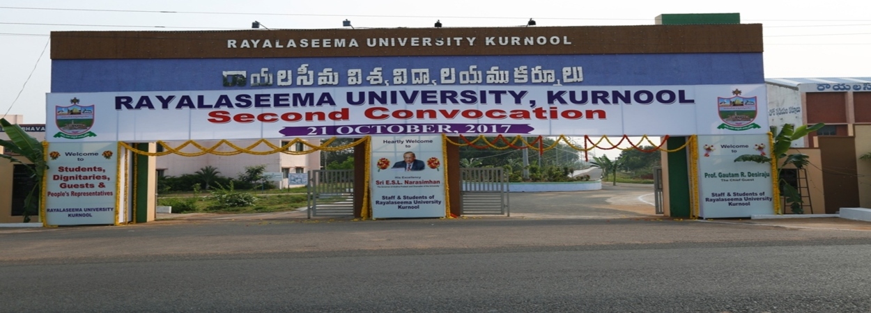 Ph.D. From Rayalaseema University, Andhra Pradesh