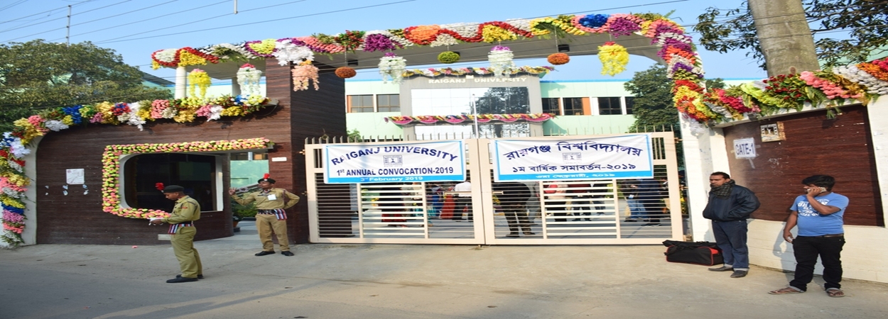 Ph.D. From Raiganj University, West Bengal